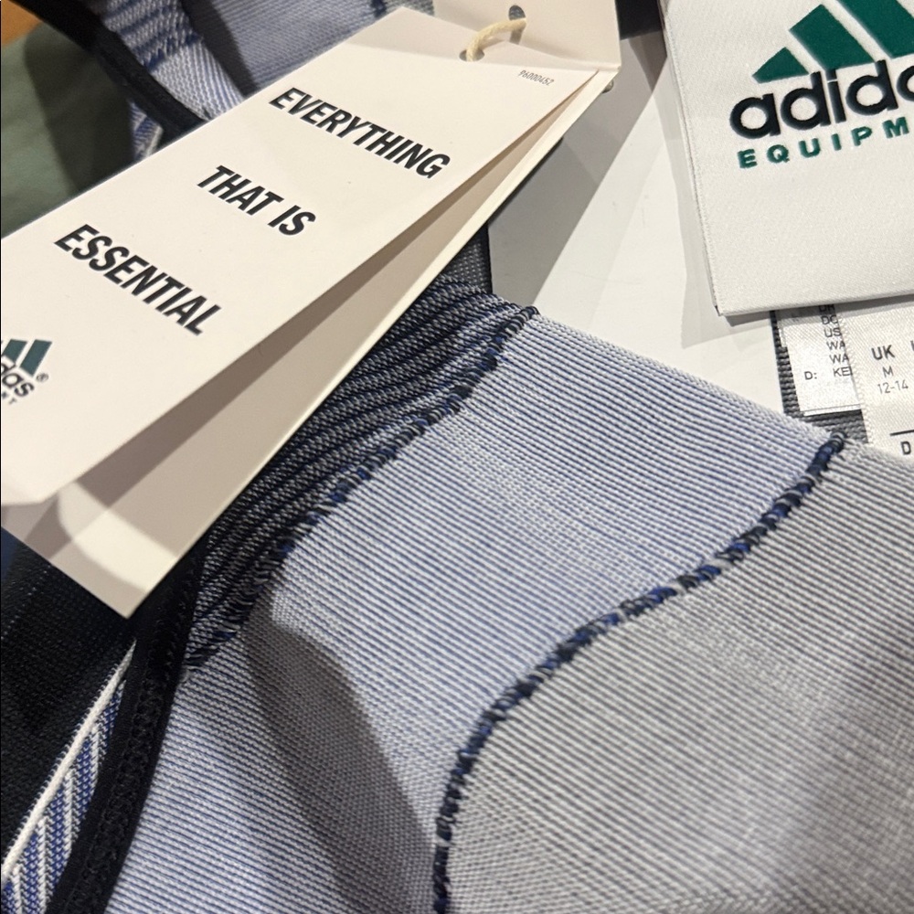 NWT $100 adidas W Equipment Bodysuits Blue Black - Picture 10 of 11